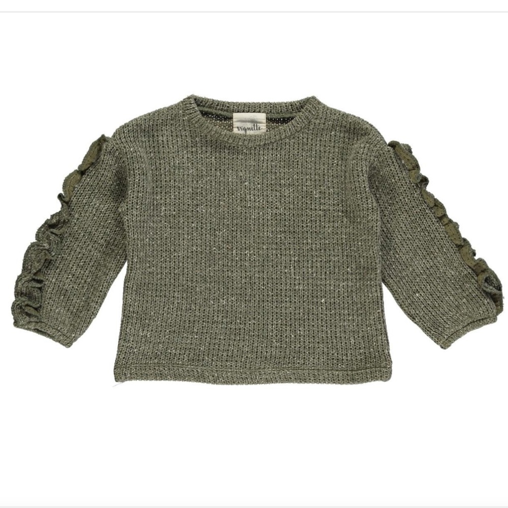 NWT Vignette Jess Sweater In Ivy Girls 4Y